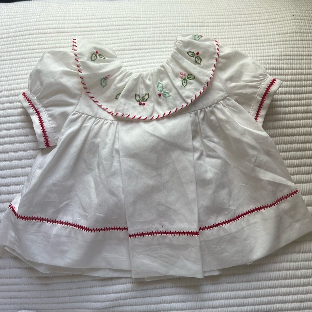 Sophie & Lucas Infant Girls Christmas Dress, Nm / 0-3